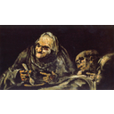 Viejos comiendo sopa // Autor: Francisco de Goya // Licencia: Dominio público